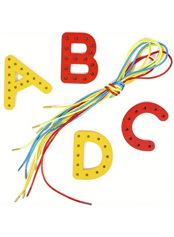 مجموعة ألعاب ترتيب الحروف والأرقام، مجموعة واحدة، نشاط تنمية المهارات الحركية الدقيقة للأطفال من عمر 3 إلى 6 سنوات - Image 5